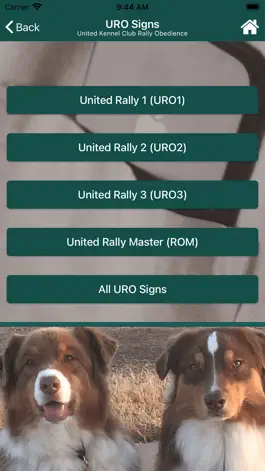 Game screenshot UKC Rally Dog Obedience apk