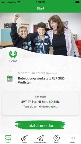 Game screenshot EVIM Jugendhilfe Connect apk