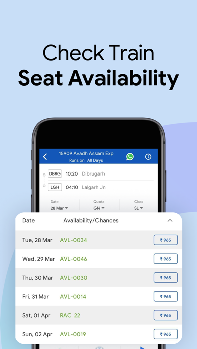 ixigo Train Booking PNR Status screenshot 3