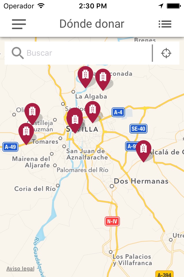 Dona Sangre Andalucía screenshot 2