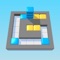 Swipe to make the blocks slide to stack them