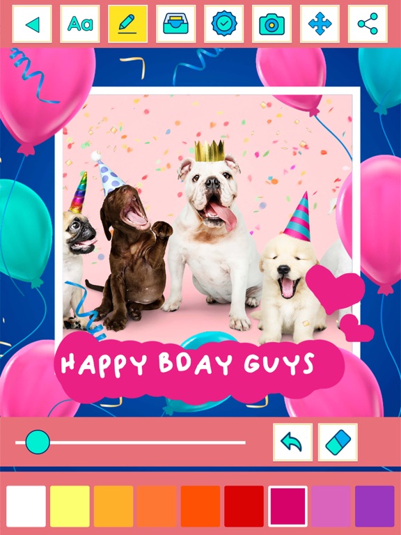 Create Happy Birthday Cards screenshot 2