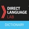 An interactive dictionary for coursebooks for learning foreign languages based on the principles of the direct method, published by Direct Language Lab