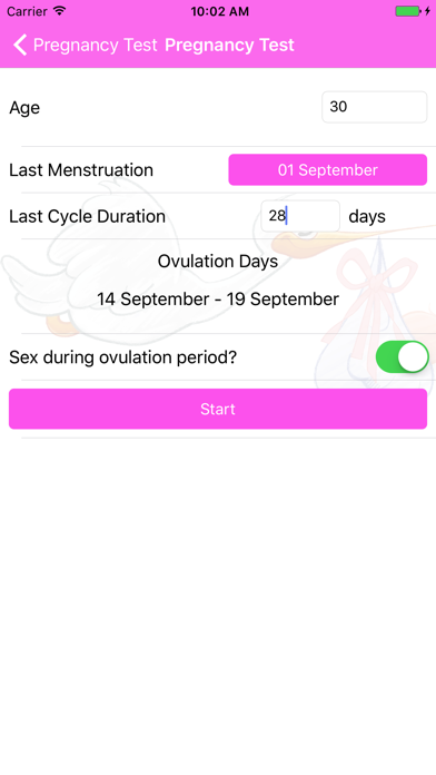 Pregnancy Test Quiz screenshot 2
