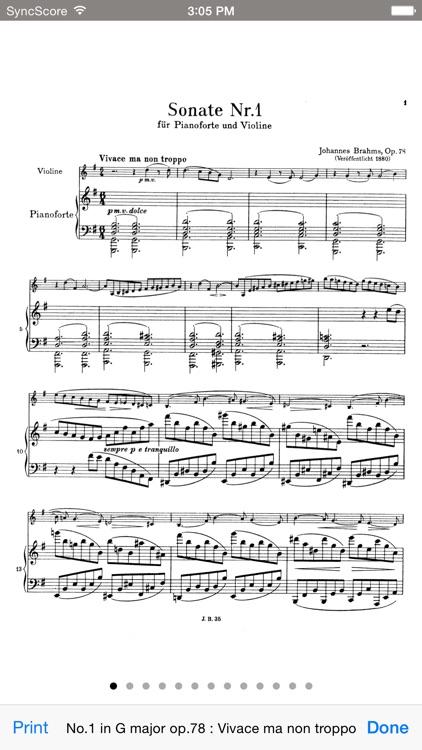 Brahms Violin Sonatas screenshot-3