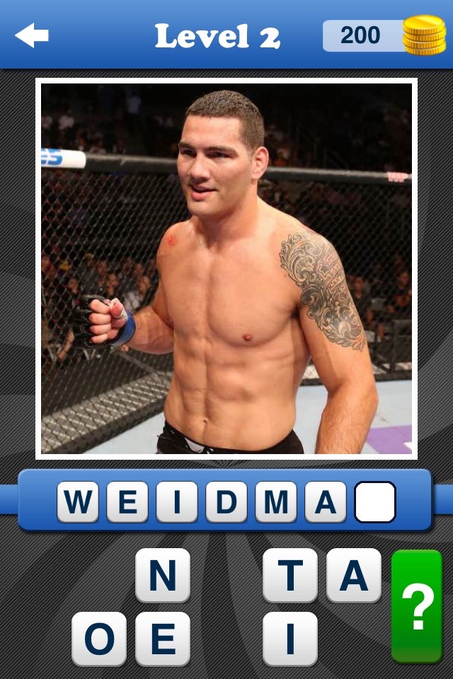 Guess the Fighter MMA UFC Quiz screenshot 2