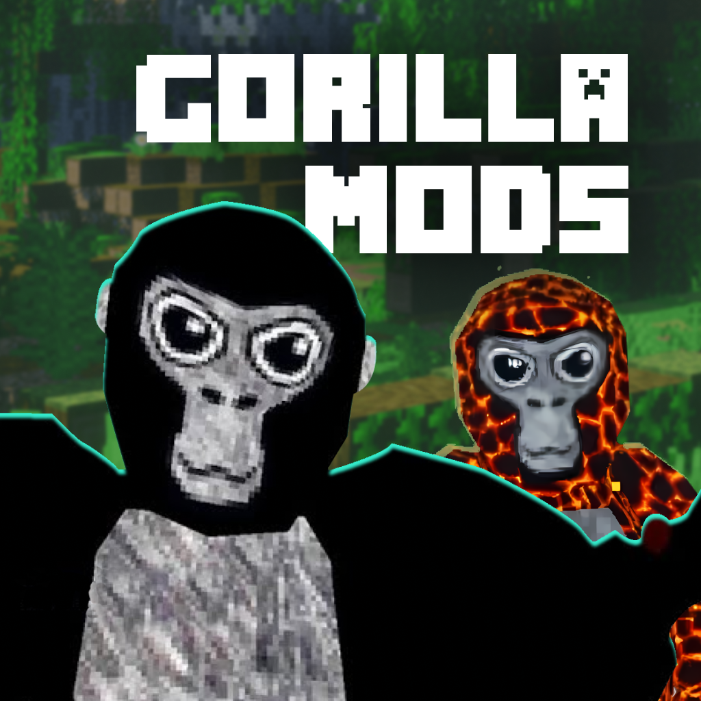 Gorilla Tag Mod for Minecraft by Tetiana Hlushko