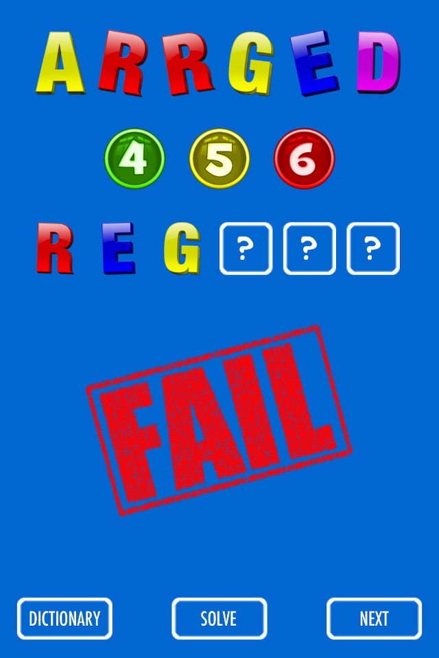 UnScramble The Words Game screenshot 3