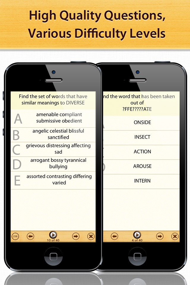 11+ Vocabulary Builder Lite screenshot 2