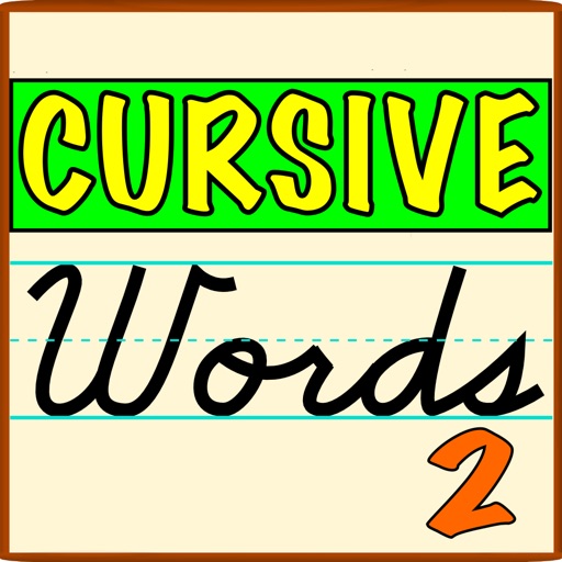 Cursive Words 2 iOS App