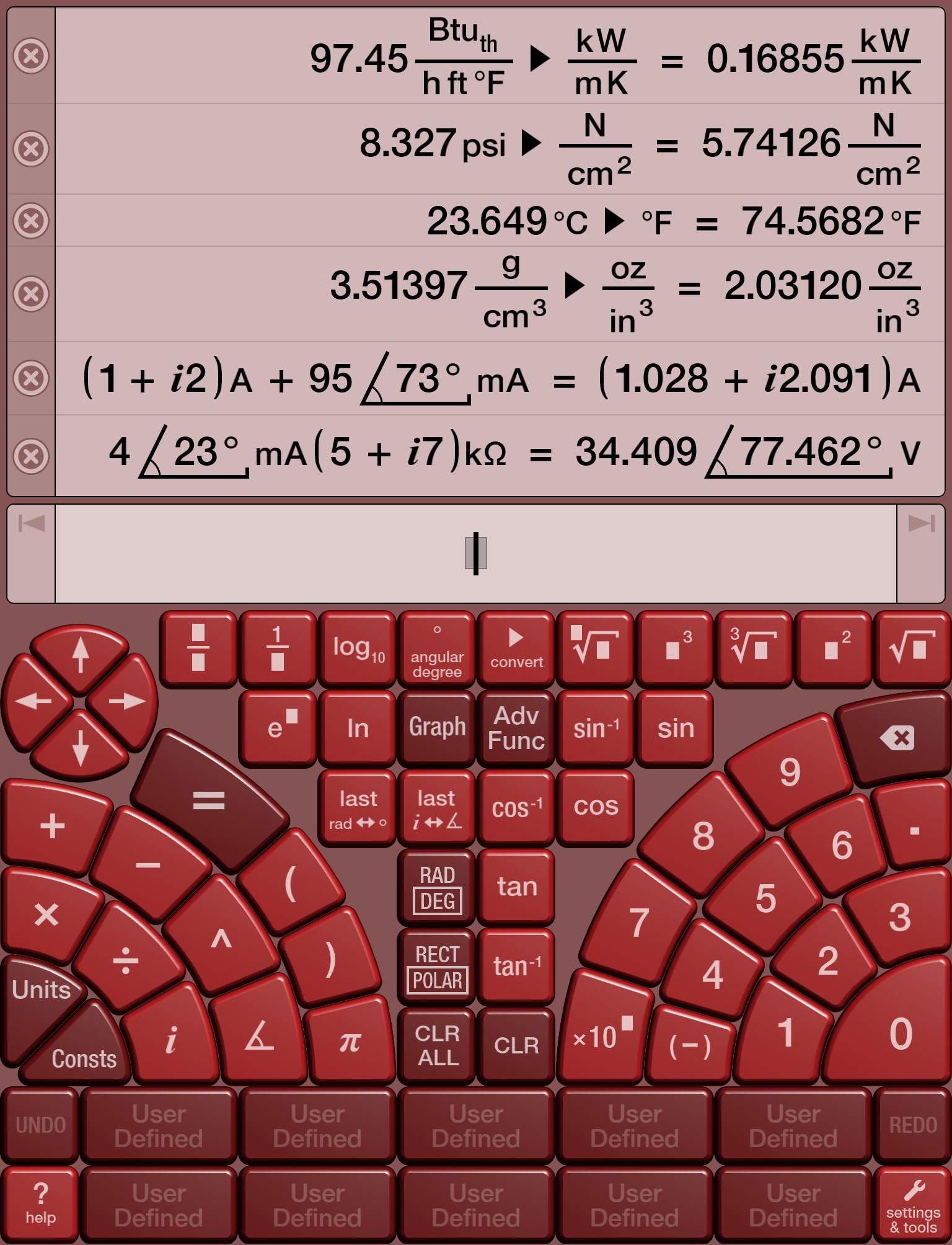 Numerari Scientific Calculator screenshot 4