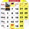 Malaysia Kalendar Kuda Hijrah is a Calendar Malaysia that showing all the characteristics of Malaysia culture