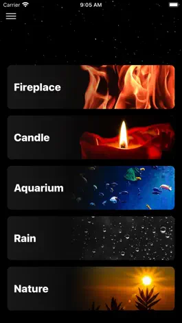 Game screenshot Fireplace, Candle & Aquarium apk