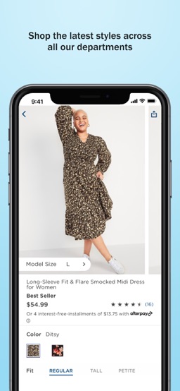 Old Navy: Fun, Fashion & Value app screenshot