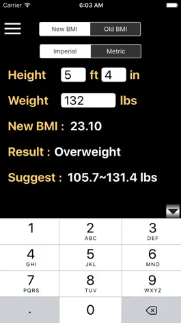 Game screenshot New BMI Calculator mod apk