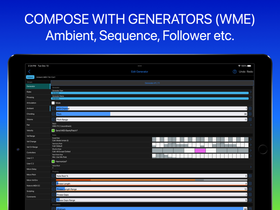 Wotja: Generative Music System screenshot 4