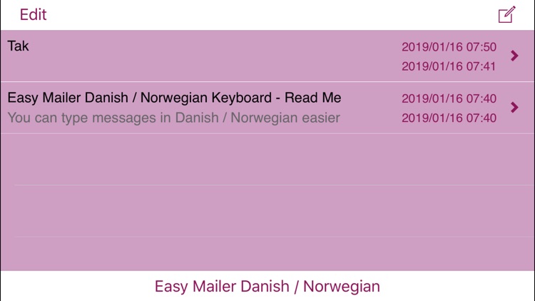 Easy Mailer Danish / Norwegian screenshot-3