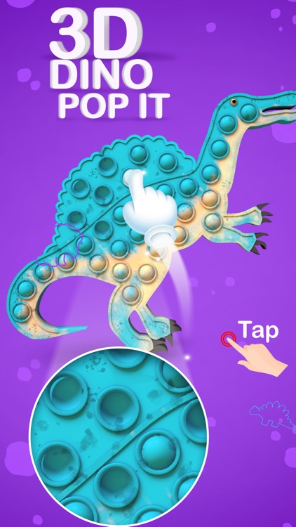 pop it - Fidget Dino 3D popper screenshot-4