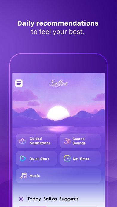 Sattva Meditations & Mantras screenshot 2