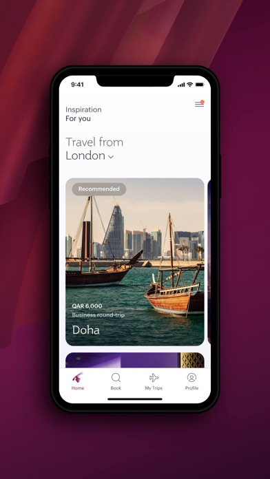 Qatar Airways screenshot 2