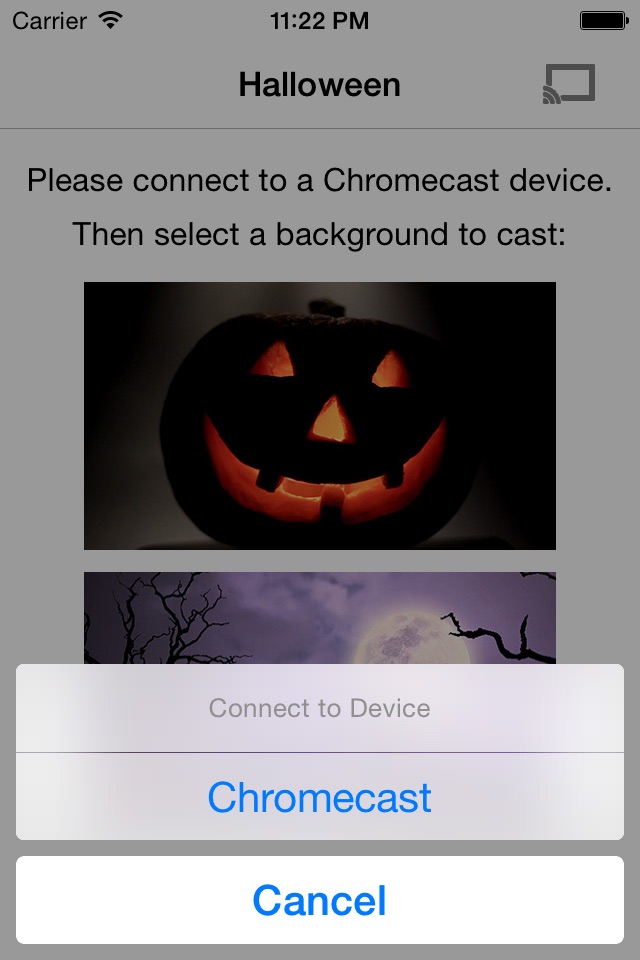Halloween on TV for Chromecast screenshot 2