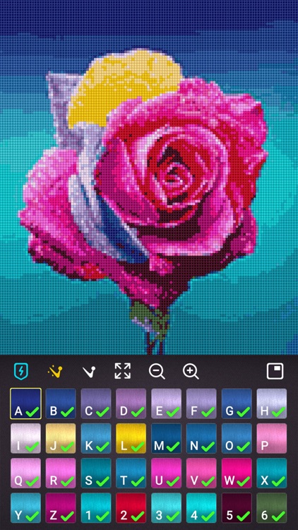 Cross-Stitch: Color by Number screenshot-4