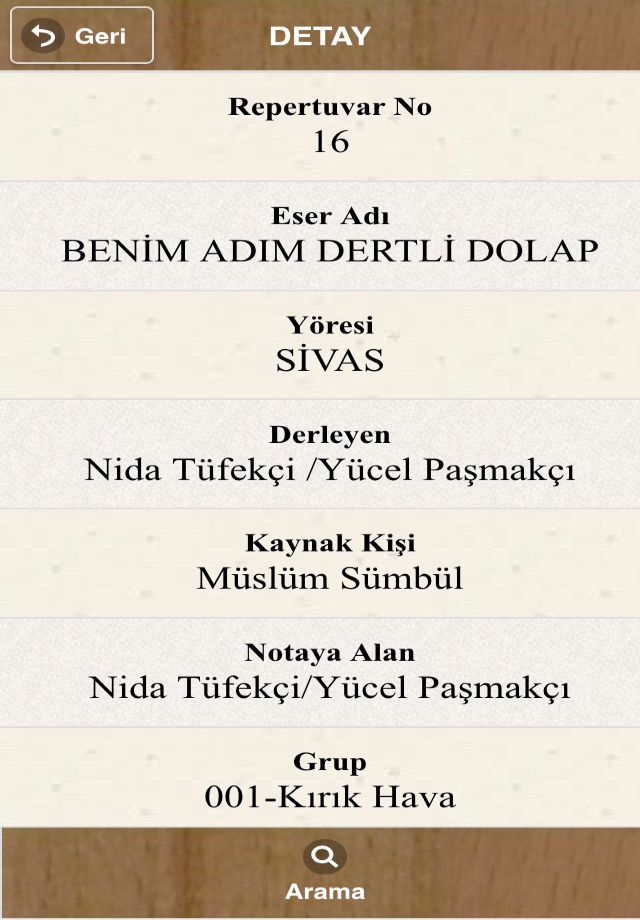 THM Muzik Repertuvar Nota screenshot 2