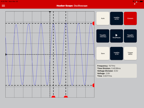 Husker Scope screenshot 2