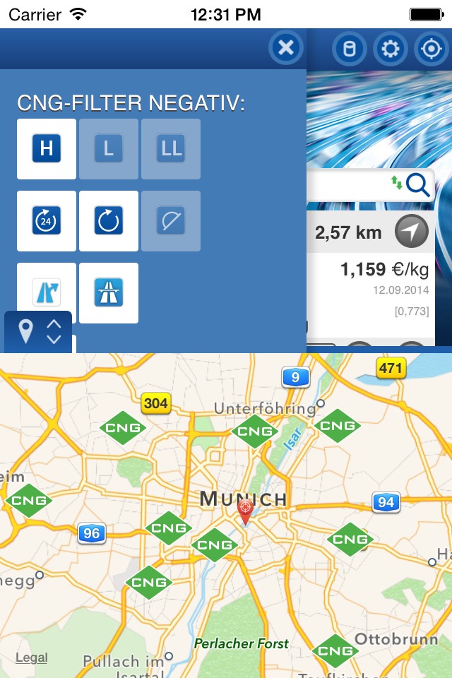 gibgas CNG-App screenshot 4