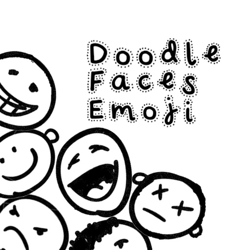 Doodle Faces Emoji Stickers