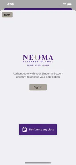 Game screenshot My NEOMA BS apk