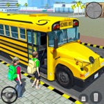 Місто Школа Автобус Водій Sim