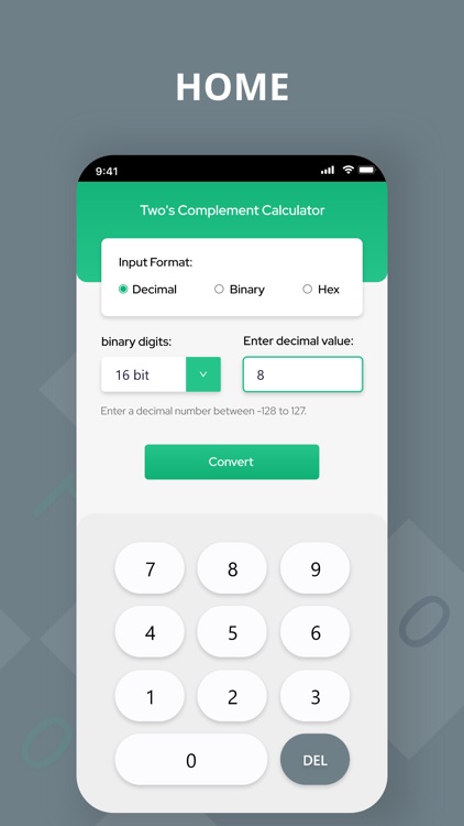 2s Complement Calculator