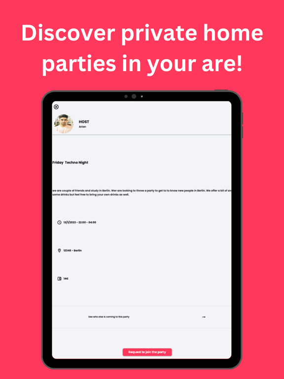 Partify – private partiesのおすすめ画像1
