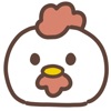 cute chicken sticker