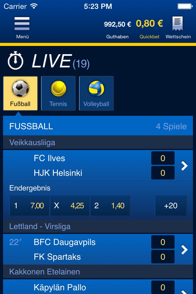 AdmiralBet: Live Sportwetten screenshot 3