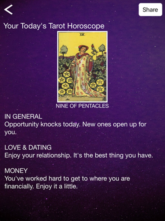 Daily Tarot Card & Astrology screenshot 2
