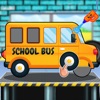 School Bus Auto Workshop Game