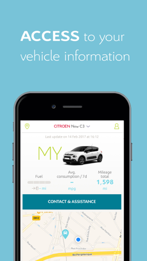 My Citroën for iPhone - APP DOWNLOAD