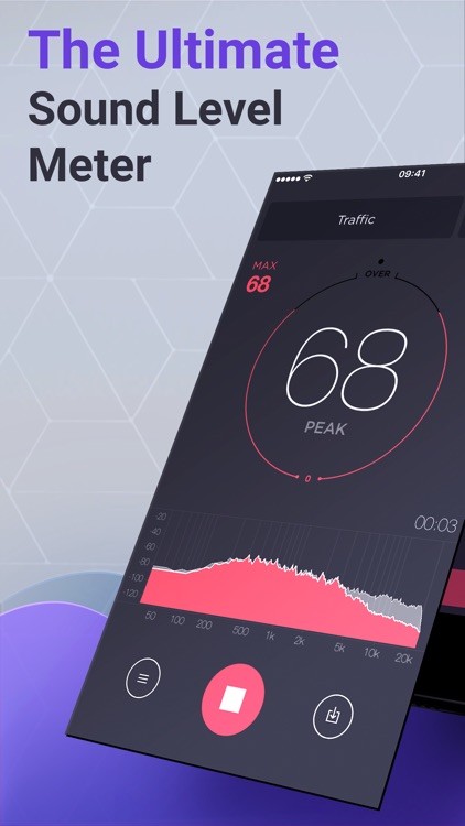 Decibel : dB sound level meter screenshot-0