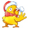 Christmas Chicken Chuu Sticker