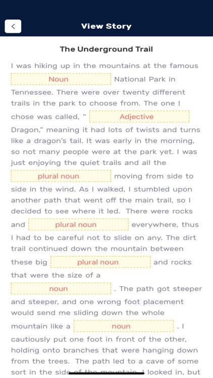 Fill In Stories screenshot-3