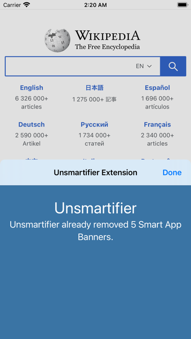 Unsmartifier screenshot 3