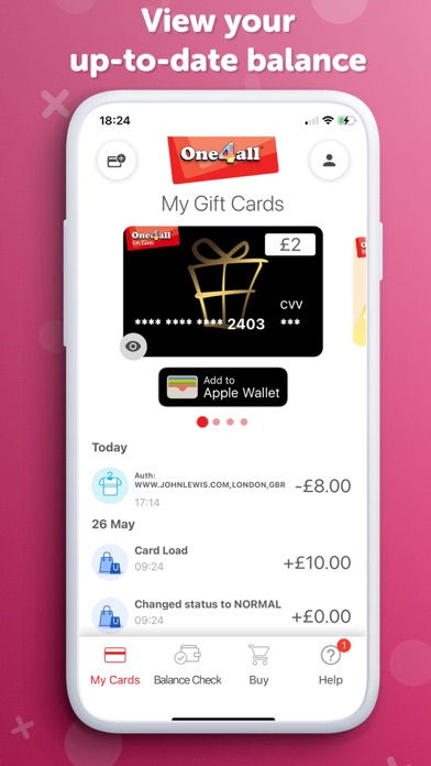 One4all Gift Cards screenshot 4