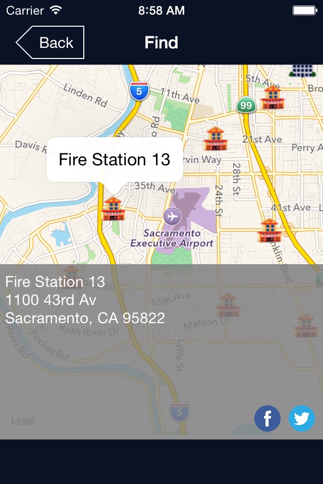 Sacramento Fire Department screenshot 2