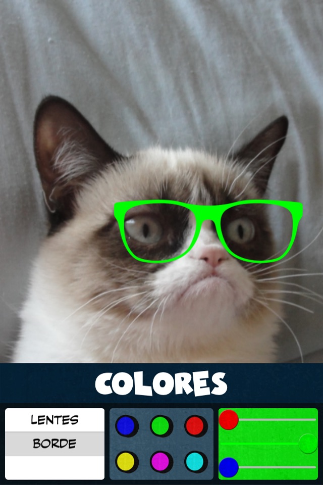 Glasses Color Stickers screenshot 3