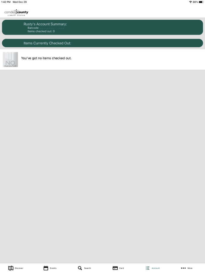 Camden County Library Mobile