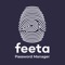 "Feeta Password" is a secure and comprehensive app available for download on the Apple Store