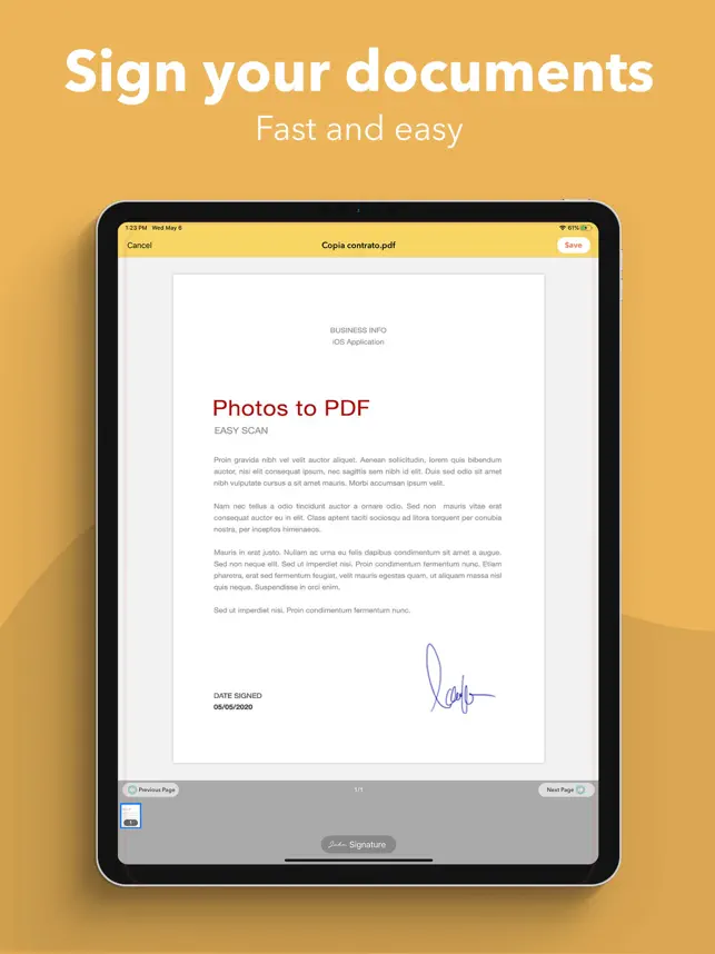 Captura 8 PDF it All Document Converter iphone