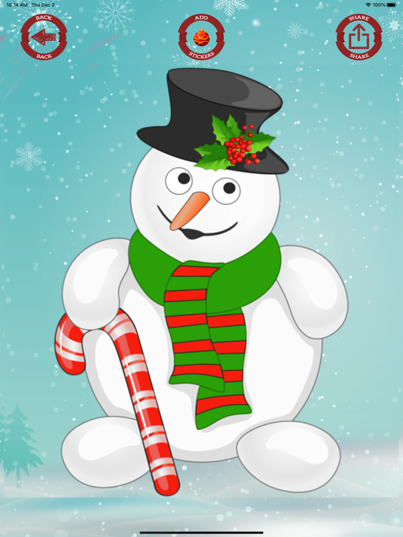 Decorate snowman Christmas screenshot 3